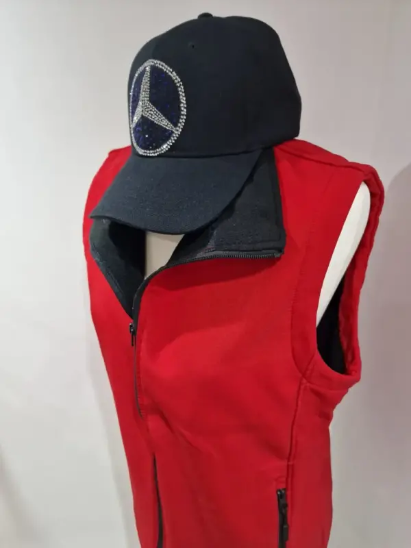 Cap With Bespoke Crystal Embellished Design - Various Colours - Image 7