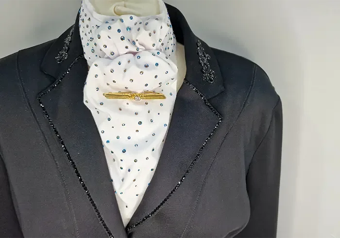 Cavallo Show Jacket with Lace and Crystals - Image 8