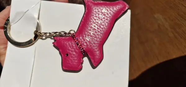 Radley Keyring with Small Crystal Embellishment - Image 3