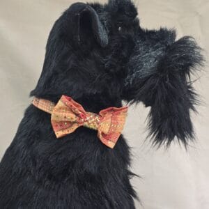 Autumn Tartan Collar with Crystals